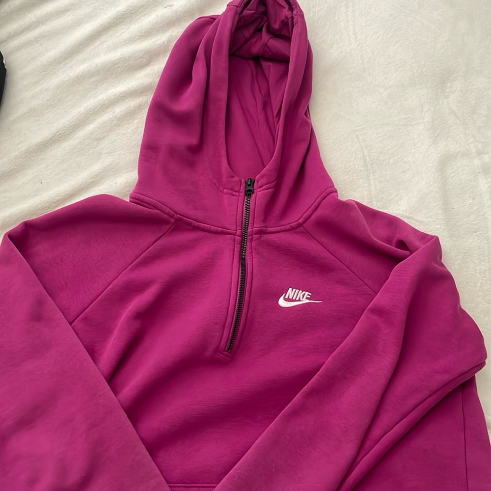 Womens Nike quarter zip hoodie